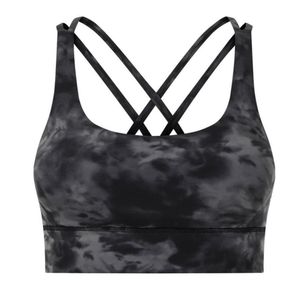 5 Cross Back Fitness Yoga-outfits Sportbeha Tie Dye Energiebeha's Hoge sterkte Hardlopen Sexy Schokbestendig Bovenste ondersteuning Damesondergoed Gymkleding2922071