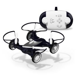 Drone 5 Fly Drive, véhicule télécommandé à double fonction, longue portée 2 4 GHz, noir
