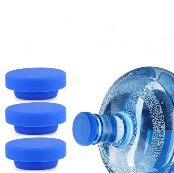 5 Gallon Water Cruche Drinkware Couvercle Bouchon Silicone Résistant aux déversements Réutilisable Bouchon de remplacement Convient aux bouteilles de 55 mm SN827