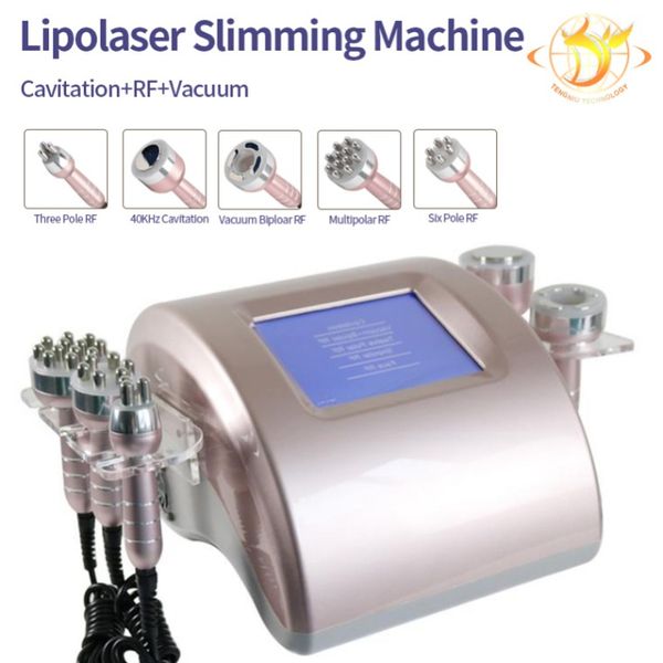 Machine amincissante à Cavitation ultrasonique 5 en 1 40K, liposuccion RF sous vide, équipement de soins de la peau amincissant, 305