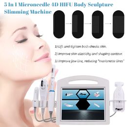 5 in 1 4D HIFU + LIPOSONIC + V-MAX + VAGINALE HEEL LICHAAM GEZICHT SKIN HEFTEN DRAAIER SCHOONHEID ZORG MACHINE