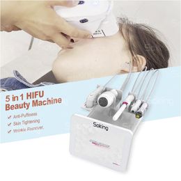 5 in 1 7D Hifu 20000 Shots Vmax Anti aging Ultrasound Ogen/Nek/Face Lift Rf Microneedling Huidverjonging Vaginale Aanscherping Rimpel Remover Body Slimming Machine