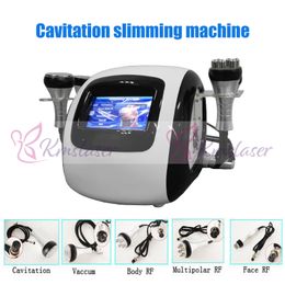 5 in 1 Cavitatie Vacuüm RF Gezicht Opheffen Anti Aging Rinkle Removal Body Slimming Spa Salon Machine