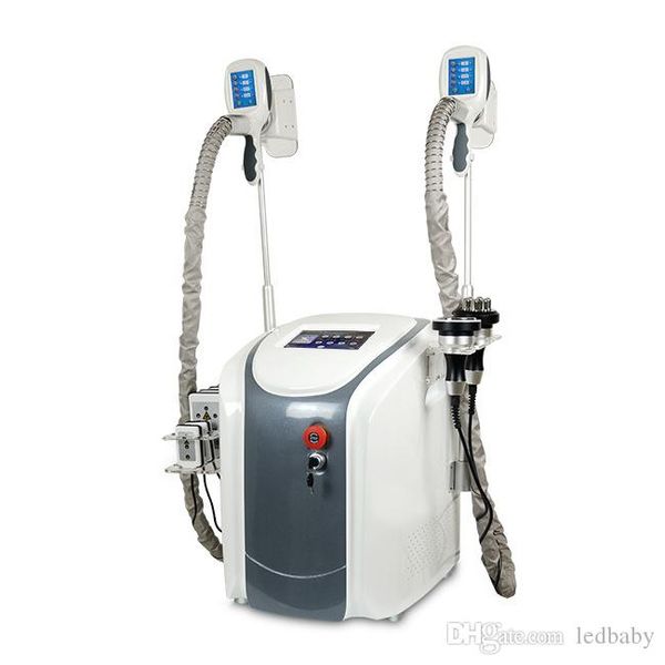 5 en 1 Cryolipolyse Cavitation RF Facial RF 40K Lipo Laser Machine de congélation des graisses Machine de cryothérapie