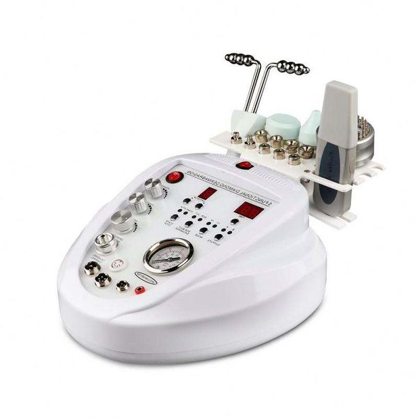 5 en 1 Diamant Microdermabrasion Beauté Soins Machine Outil D'aspiration Sous Vide Peeling Épurateur À Ultrasons Microcourant BIO Lifting Du Visage Photon Thérapie