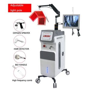 Équipement 5 en 1 pour tête photonthérapie brosse masseur diode laser machine de repousse des cheveux électrothérapie peigne à ozone équipement de traitement anti-perte de cheveux