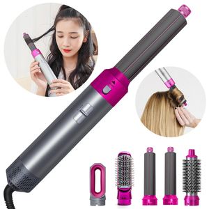 5 po en 1 curlaters peigne Waver Styler Professionnel Curling Flat Iron Curler Set Irons Styling Tools 240423