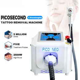 5 IN 1 Laser Tattoo Verwijdering Machine Picosecond Hyperpigmentatie Ooglijn Wenkbrauw Donkere Vlekken Remover Q Switched ND Yag Laser