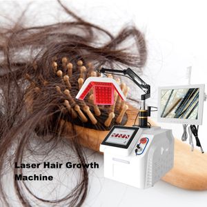 5 en 1 thérapie de repousse des cheveux au laser de bas niveau machine de beauté au laser infrarouge à lumière rouge diode 650nm croissance des cheveux au laser traitement anti-perte de cheveux équipement de beauté