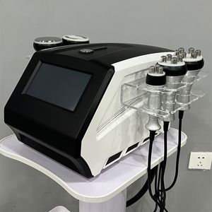 5 en 1 multi 80k rf machine de cavitation ultrasonique corps de rouleau sous vide gua sha traitement de grattage thérapie radiofréquence pour la perte de poids poignées de machine minceur