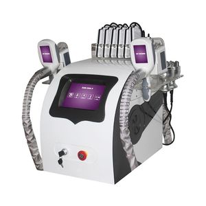 5 in 1 Nieuwe Cryotherapie Lipo Cryo Cavitatie RF Body Slimming Fat Bevriezing Shaper Machine Cryolipolysis Lipolaser Diode Vacuüm Anti Cellulitis