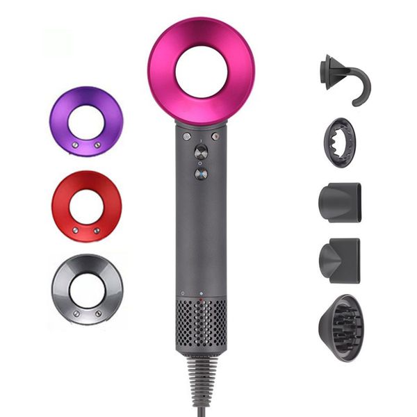 5 po de style professionnel 1600W Sèche-cheveux, salon à petite taille Super Hair Sècheur Equator Mur Mur Murd Air Blower