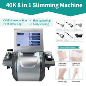 5 en 1 cavitation ultrasonique radiofréquence bipolaire tripolaire 8 cavitation à ultrasons polaire Rf amincissant la machine pour la réduction de graisse de lifting de la peau602