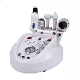 5 in 1 ultrasone huidschoonheidsapparatuur scrubber diamantmicrodermabrasie met ultrasone sonde Beauty Machine