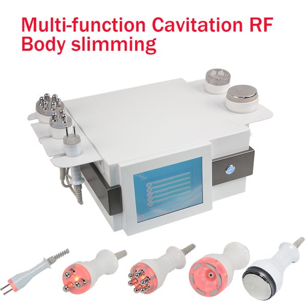 Machine amincissante à cavitation ultrasonique 5 en 1, équipement portable de raffermissement de la peau à radiofréquence rf