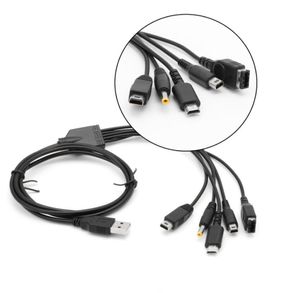 5 en 1 USB 12M Charger Charging Cables Cords pour Nintendo Ndsl NDS NDSI XL 3DS PSP WII U GBA SP8853973