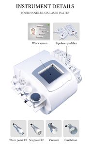 5 in 1 vacuüm ultrasone cavitatie afslankmachine met lipolaser 40k laselipo therapie vervangingssysteem behandeling anti vetcellulitis te koop