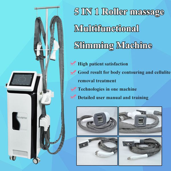 Machine de massage à rouleau sous vide par Cavitation rf, appareil amincissant, réduisant le poids, dispositif de réduction de la cellulite, système mince