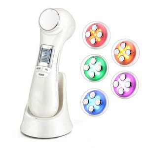 5 in1 RF&EMS Radio Mesotherapy Electroporation Face Beauty Pen Radio Frequency LED Photon Face Skin Rejuvenation Remover Wrinkle