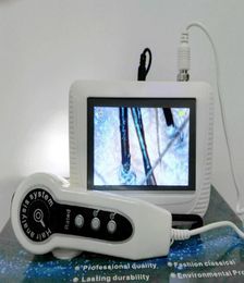 Écran LCD numérique de 5 pouces, diagnostic de la peau et du visage, analyseur de cheveux, Scanner avec image fixe, deux lentilles disponibles 7965139