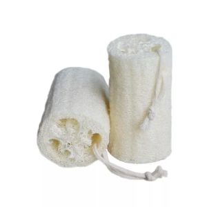 5 Inch Natuurlijke Flatten Loofah Schotel Borstel Afwassen Bal Wassen-up Loofah Spons Bad Douche Gereedschap