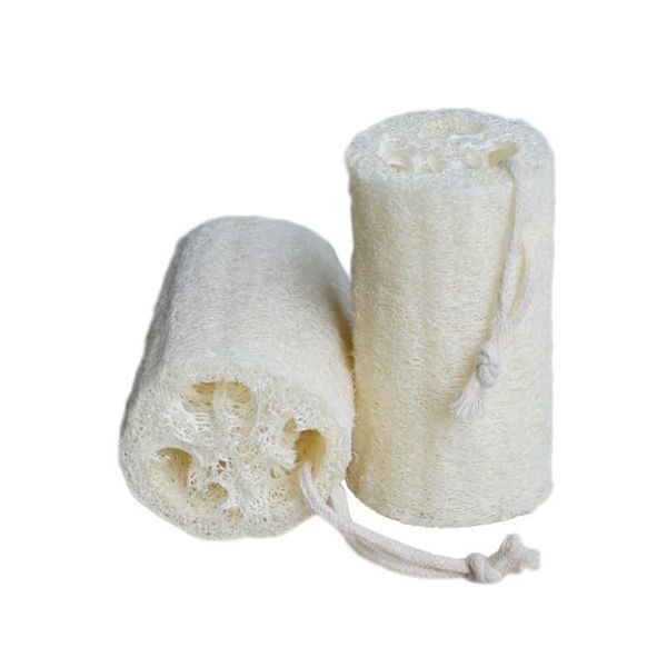 Éponge Loofah naturelle de 5 pouces, bain-douche, brosse de nettoyage de vaisselle Luffa, vente en gros