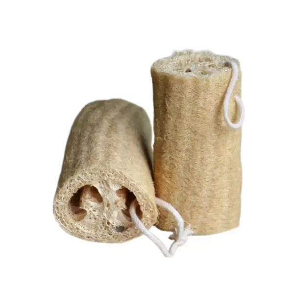 5 pouces Naturel Loofah Éponge Bain Douche Luffa Vaisselle Brosse 0109