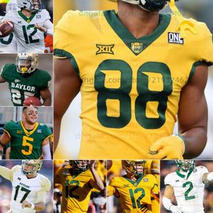 5 Jalen Hurd College Baylor Bears Football Jersey Mike Singletary Josh Gordon Rebort Griffin III JaMycal Hasty hommes femmes jeunes