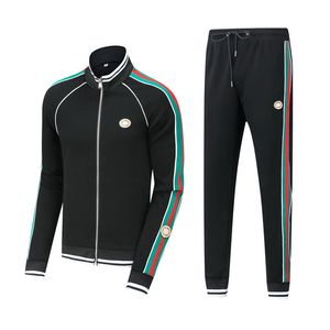 5 Survêtements pour hommes Designer Mens Survêtement de luxe Hommes Sweatsuits à manches longues Classique Mode Poche Courir Casual Homme Vêtements Tenues Pantalon Veste Deux Pièces # 16