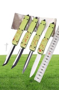 5 modèles verts ut70 zombie pleine taille d2 automatique automatique double action tactique auto-défense pliage pliant EDC Camping Couteau Hunting Knive3386660