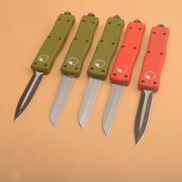 5 modellen Medium Combat 616 AUTO Messen 440 Blade Zwart Zink Alumnium Legering handvat Camp Hunt Tactisch mes Bounty Hunter UTX-85 EDC Gereedschap