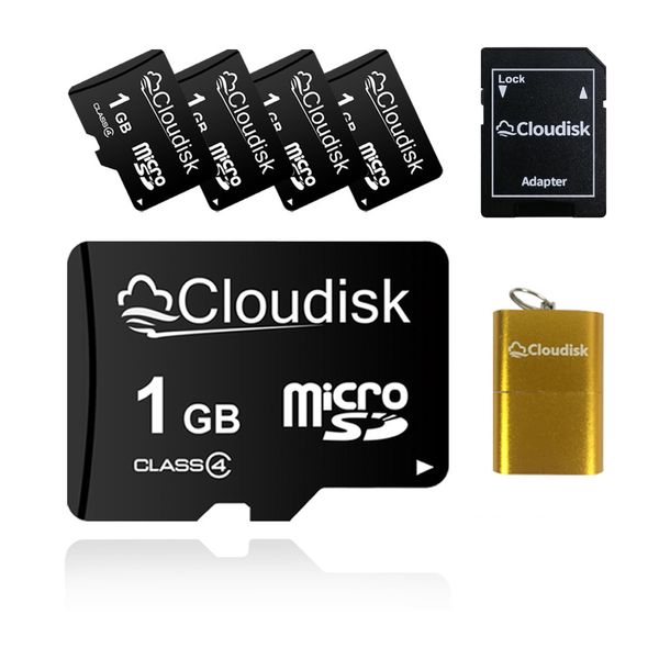Paquete de 5 tarjetas Micro SD Cloudisk 8GB 16GB 32GB 64GB class10 tarjeta de memoria 1GB Class4 2GB 4GB Class6 tarjeta MicroSD TF