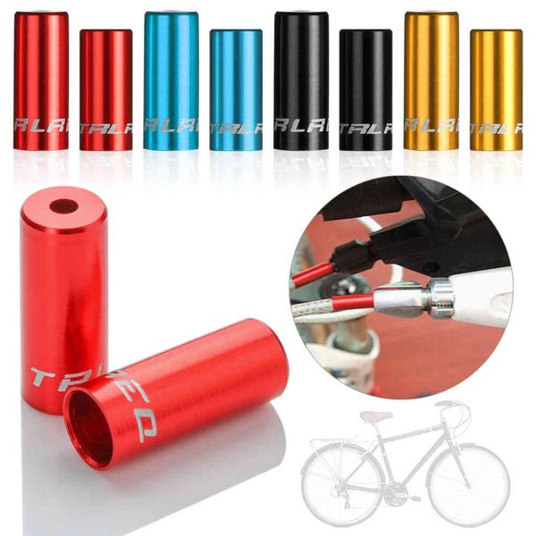 5 PCS ALUMINIUM Bicyclet Câble De Frein Capuchon MTB Road Vélo Tube Tube Tube Dessus Fin Tip Accessoires