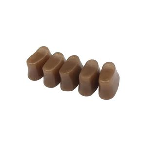 5 PCS FLUTE TAIL REFASSIQUE BRIQUE D'ORCHESTRAL PIÈCES DE RÉPARATION DE FLUTE BLOCK BRICKE TAILLE DE BRIQUE MORD