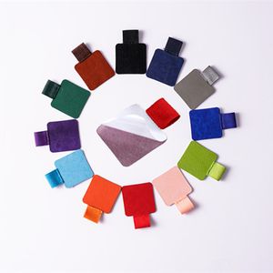 5 pièces porte-boucle de stylo en cuir pour les cahiers de fête journaux planificateurs étui pour tablette crayon boucle élastique ou stylos crayon stylet FSXJY149