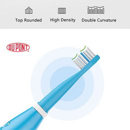 5 pcs Cosoul Electric Electric Brosse têtes pour enfants Brosse de dents têtes de remplacement profondément propres