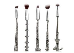 5 PCS / Set Making Brush Brushs Magic Wand Eyt Shadow Brush Beauty Beauty Comestic Brush Tools7129984