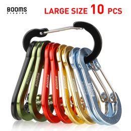 5 PCSCarabiners Booms Fishing CC5 10 Unids D-ring Aluminio Aalloy Mosquetón Clip Grande Al aire libre Viaje Gancho Hebilla Mosquetón Campamento Escalada Equipmen P230420