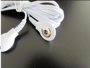 5 PCSLOT TENS Electrode Fil Fires Câble Jack de 35 mm Plug WFour Connecteurs et compatibles W pour les unités TENS MASSAGEUR DE THÉRAPIE 8227779