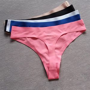 5 pièces Lot nouvelle culotte Sexy sans couture string Ultra-mince confort sans Trace femmes sous-vêtements Calcinha string Briefs273N