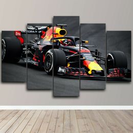 5 pièces art mural toivas f1 Racing Car Affiche imprime