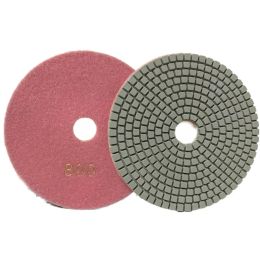 Almohadillas de pulido de diamante seco/húmedo de 5 "125 mm Discos de molienda flexibles para piedra de mármol de granito 30/100/150/300/500/800/1000GRITS