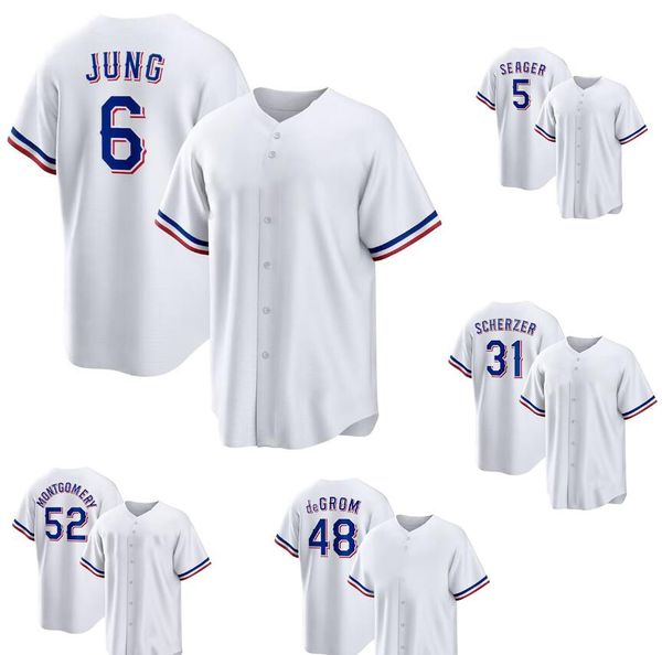 5 SEAGER 6 JUNG maillots de baseball yakuda boutique en ligne locale mode Cool Base Jersey 31 SCHERZER sports en gros populaire dhgate Discount