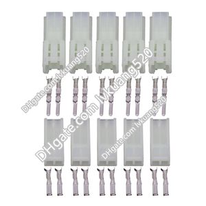 5 Sets 2 Pin Elektronische Vrouwelijke en Mannelijke Automotive Connector Auto Huishoudelijke Connector Crimp Terminal Connector DJY7021A-2.3-11/21