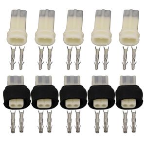 5 Sets 2 Pin Power Waterdichte Auto Elektrische Vrouwelijke en Mannelijke Connector voor Motor Motorfiets DJ3021-2.3-11 / 21