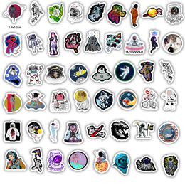 5 sets 250pcs astronaute coloré Graffiti Stickers Water Cup Computer Skateboard Stickers