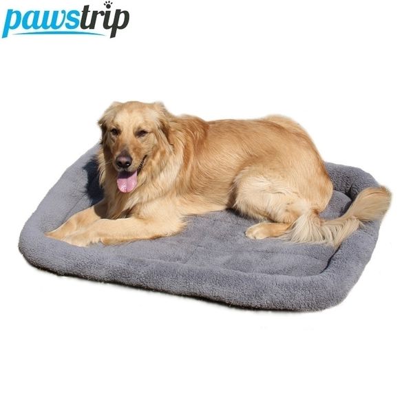 5 Taille Pet Grand Chien Lit Doux Polaire Chaud Chat Lits Multifonction Chiot Coussin Cage Mat Siège De Voiture Cama Para Cachorro Y200330