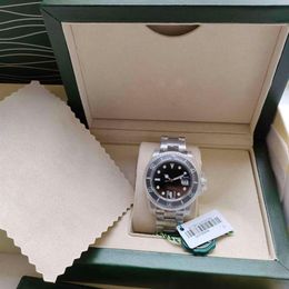5 Star Super Watch Factory V5 Versión 3 Color 2813 Reloj de pulsera con movimiento automático Negro 40 mm Bisel de cerámica Cristal de zafiro Buceo Me248b