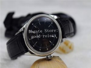 5 Stijl 39mm Heren Automatische 2813 Beweging Crystal Bezel Horloge Mannen Vintage Cellini Rose Goud Lederen 50525 Horloges Lichtgevende Horloges