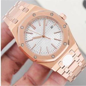 5 style Luxury Watch Mens 15500or OO D002CR 01 41 mm Mélanges de mode mécanique Automatique Montres pour hommes